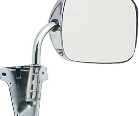 OER 1973-91 Chevrolet, GMC Truck, Outer Door Mirror, Stainless Steel, LH or RH T51000