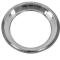 1965-72 Chevrolet, Rally Trim Ring Set, For 15 x 5, 15 X 6, 15 x 7, Wheels, Polished Stainless, 2" Wide, Each