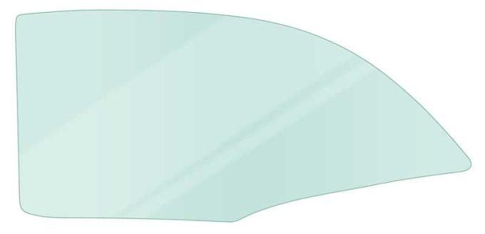 OER 1956-57 Bel Air, 210, Star Chief, Chieftain, Rear Door Glass, 4 Door Hardtop, Light Green Tint, RH or LH, Each TF41027C