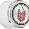 1981-88 Monte Carlo, ZJ7 Aluminum Wheel Center Caps, 15" x 7", Chrome, with Shield, Set of 4