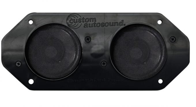 Custom Autosound 1962-1965 Chevrolet Nova Dual Speakers