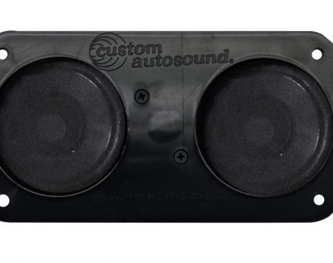 Custom Autosound 1962-1963 Chevrolet Nova Convertible Dual Speakers