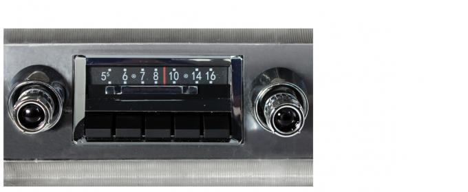 Custom Autosound 1965 Chevrolet Impala/Caprice Slidebar Radio