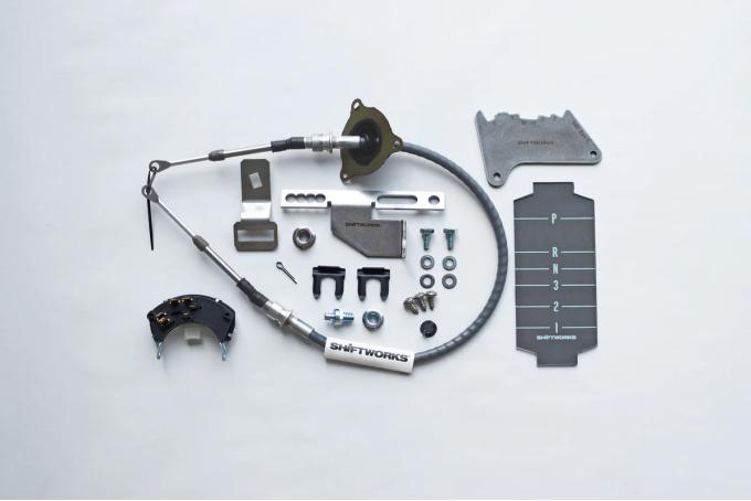 Shiftworks 1968-1969 Chevrolet Impala Horseshoe Style Shifter Conversion Kit C350-CS