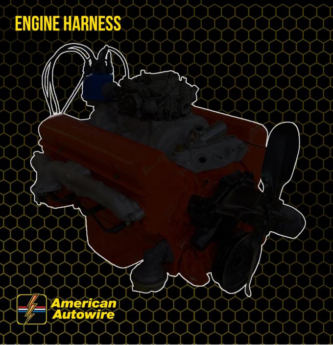 American Autowire 1974 Chevrolet Engine Harness CA48362