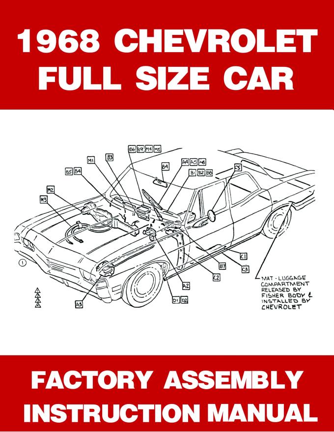 American Autowire Factory Assembly Manual - 1968 Chevy Fullsize 36327