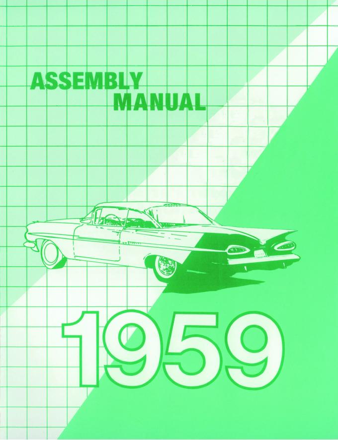 American Autowire Factory Assembly Manual - 1959 Chevy Fullsize 36318