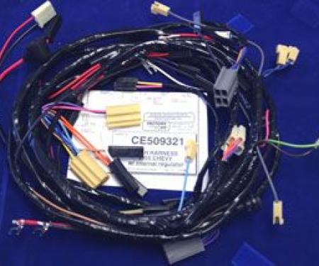 American Autowire 1955 Chevrolet Dash And Front Light Harness - Altdi CE509321