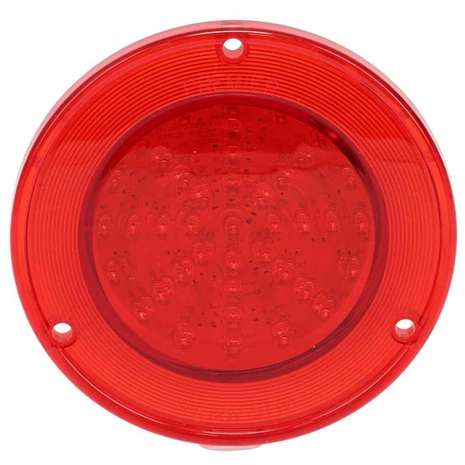 AMD Tail Light Lens, Red, 41 Red LED, 58-59 Chevy GMC Fleetside Truck X951-4058-1D