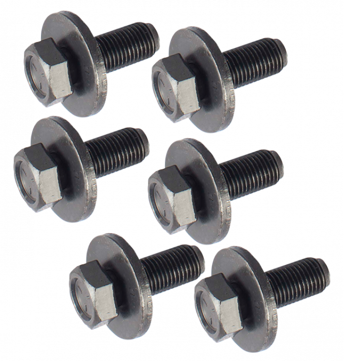 Key Parts '67-'72 Door Hinge Bolt Kit, 6pc 0849-190