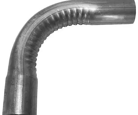 Nickson 90 Degree Exhaust Elbow: 2 1/4" Inside Diameter, 2 1/4" Outside Diameter, 4" Length to Elbow