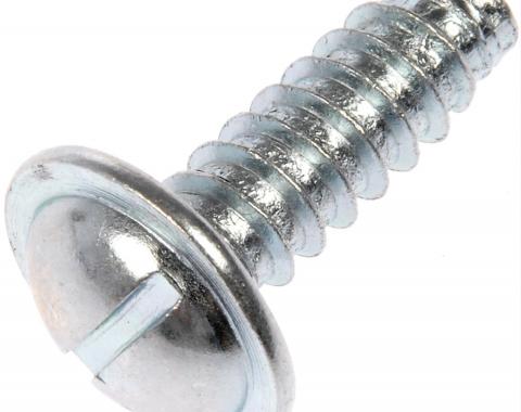 License Plate Screw, Thread Size; 1/4"(# 14) x 3/4"