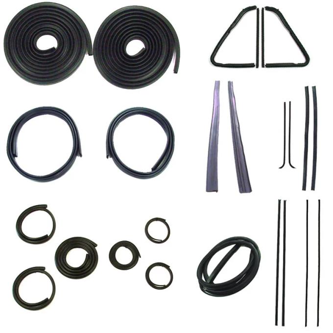 AMD Weatherstrip Kit, Full, w/o Reveal Trim Groove, 51-53 Chevy GMC Truck G-CWK111251