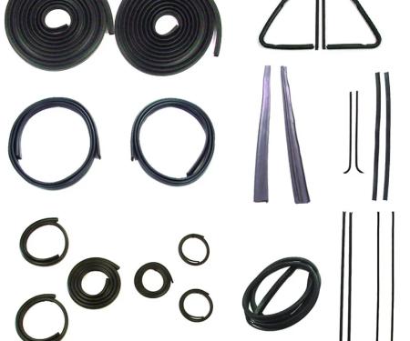 AMD Weatherstrip Kit, Full, w/o Reveal Trim Groove, 51-53 Chevy GMC Truck G-CWK111251