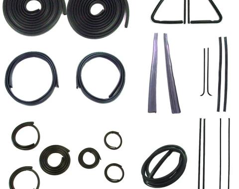 AMD Weatherstrip Kit, Full, w/o Reveal Trim Groove, 51-53 Chevy GMC Truck G-CWK111251